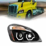 TR201-PFRHL-R Passenger Side Projector Headlight with LED Bar for