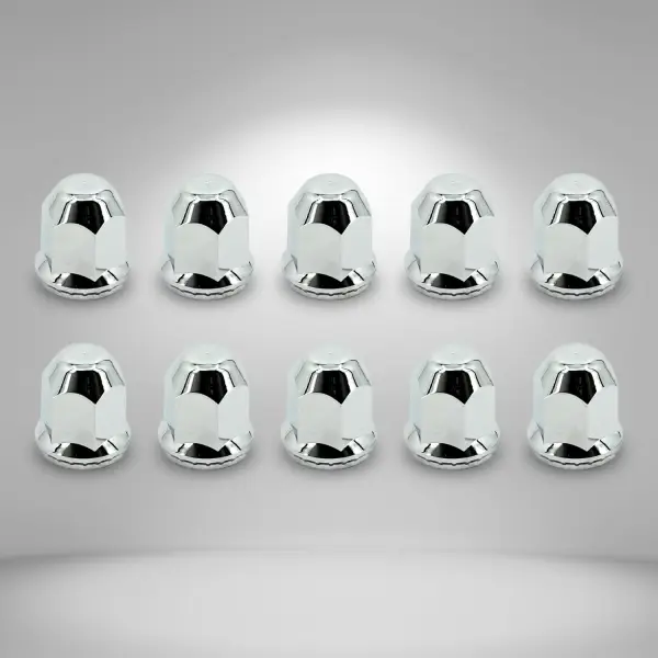 4 pcs of Chrome Plastic Universal Luxury Front Wheel Cover Set