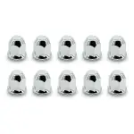 Chrome Plastic Universal Luxury Wheel Cover Set (Front & Rear)