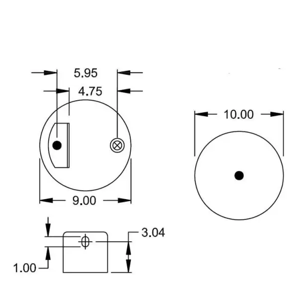 Air Spring for Navistar Replaces 3541731C1, W01-358-1191