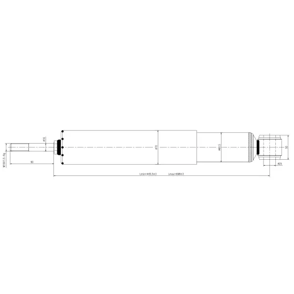 Heavy Duty Shock Absorber for Peterbilt Trucks Replaces 85033