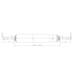 Shock Absorber for Kenworth / Peterbilt Trucks Replaces 85069