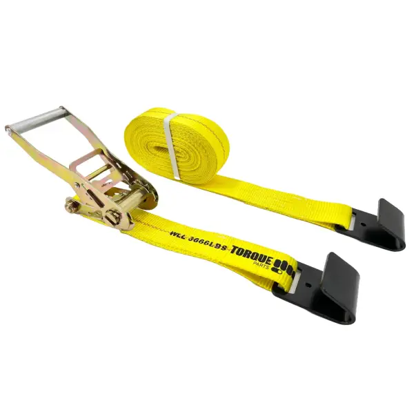 Ratchet Strap with Flat Hooks 2"x30" Replaces 5030FH-Y