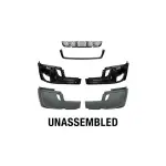 Black Bumper w/o Fog Light Holes for 2018+ Freightliner Cascadia