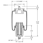 Cabin Air Spring for Volvo Replaces 1S5-171, 8074629, 20462622