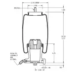 Cabin Air Spring for Volvo Replaces 1S5-156, 21338451, 244177