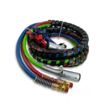 15ft Air Line and ABS Cables with Gladhands and Handle Grips