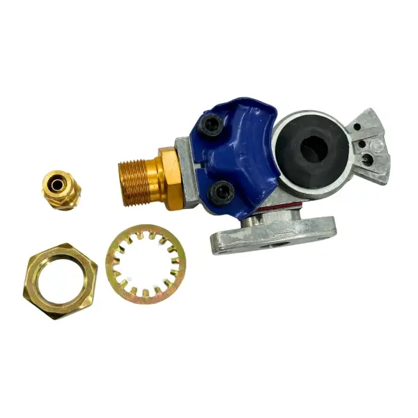 Blue Service Gladhand with Shut-off Valve Replaces 441072