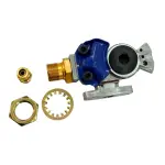 Blue Service Gladhand with Shut-off Valve Replaces 441072
