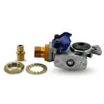 Blue Service Gladhand with Shut-off Valve Replaces 441072