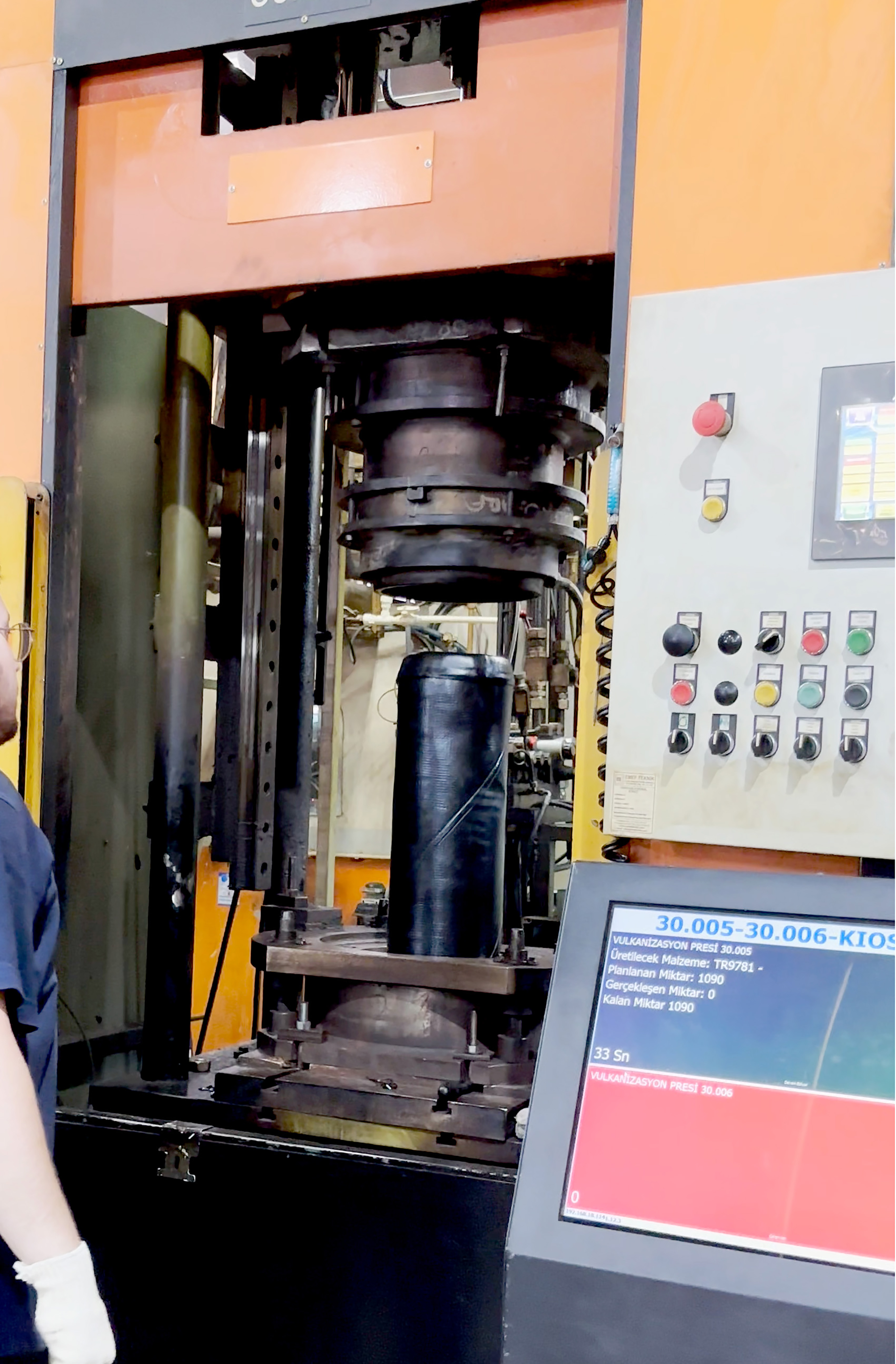 Torque Parts Vulcanization of Air Spring