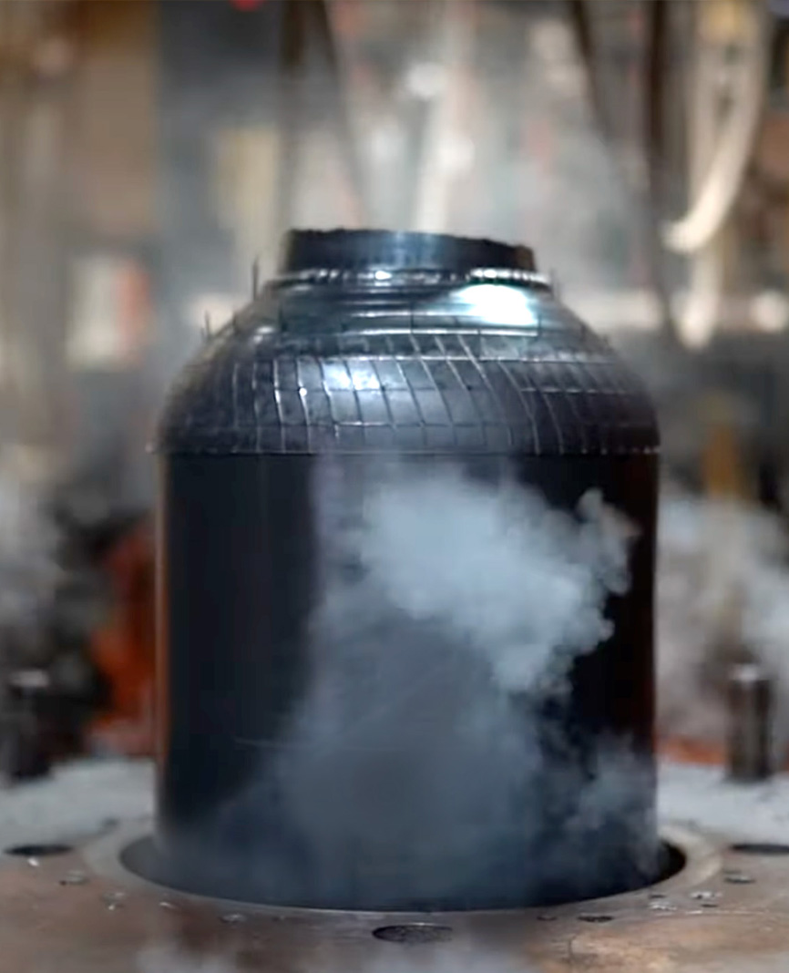 Torque Parts Steam and Vulcanization Process