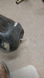 Torque Parts Over torqued air inlet