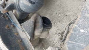 Torque Parts Over torqued air stud